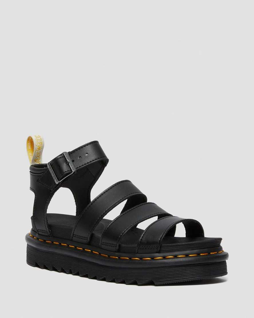 Dr. Martens Vegan Blaire Felix Gladiator Naisten Sandaalit - Mustat Sandaalit [123-GLEUAQ]